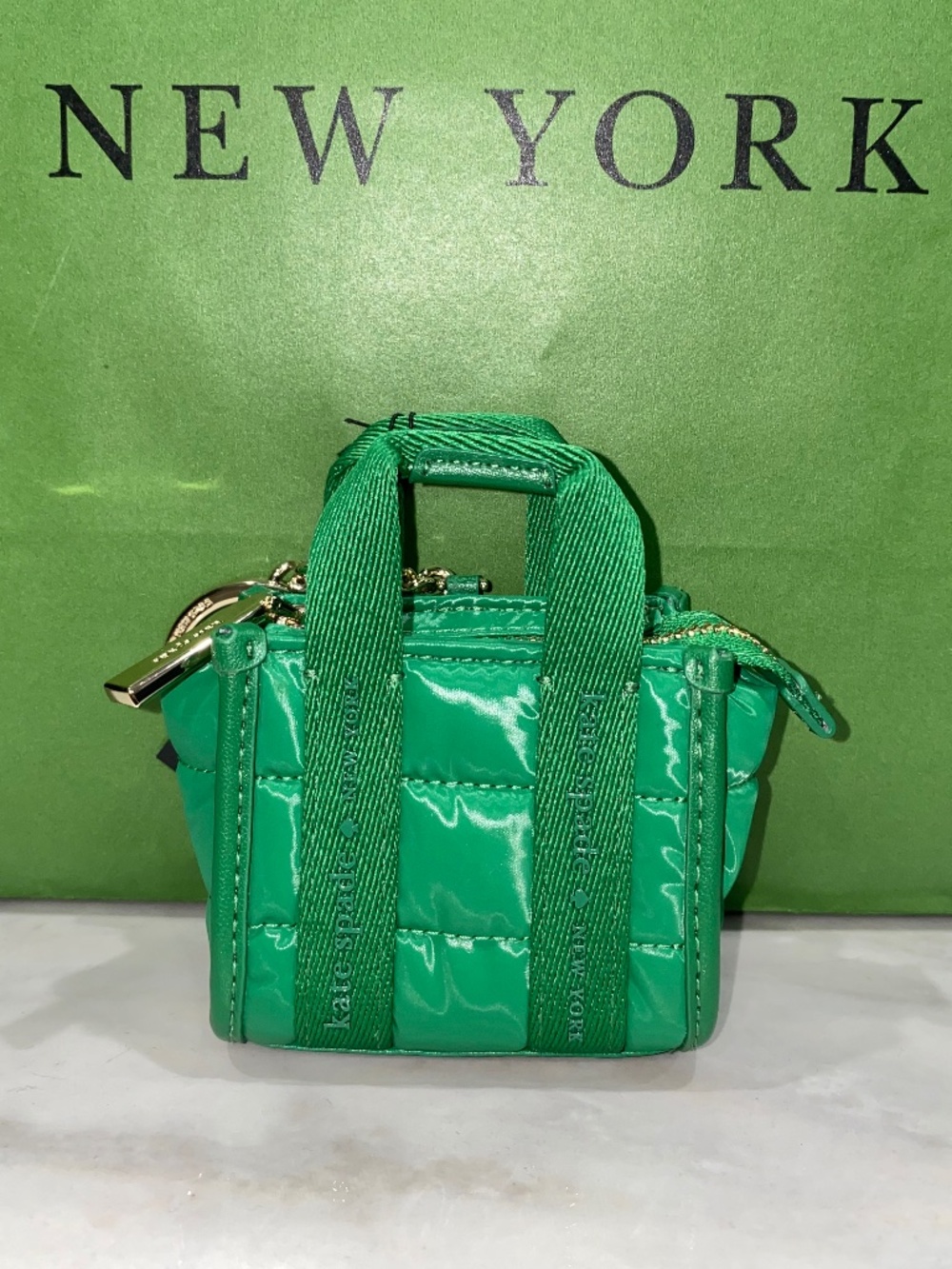 Kate Spade Kip Puffy Micro Bag Charm